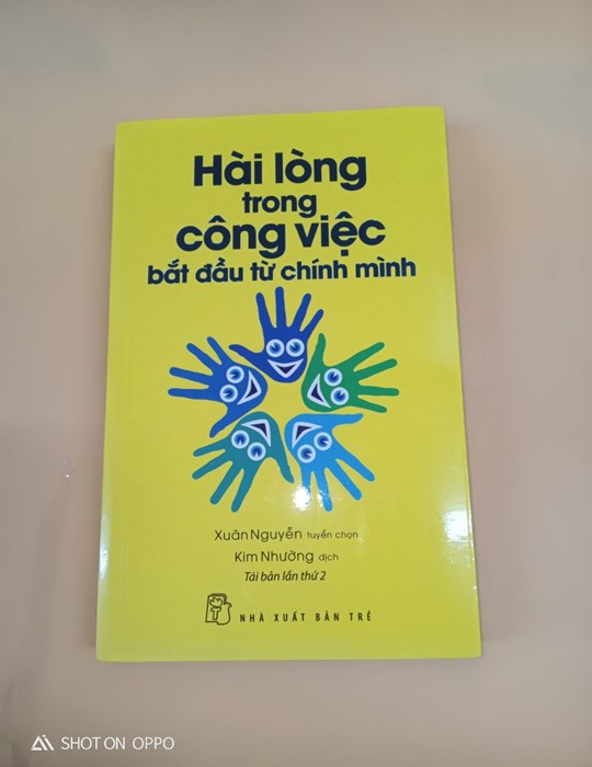 Hài lòng trong công việc bắt đầu từ chính mình