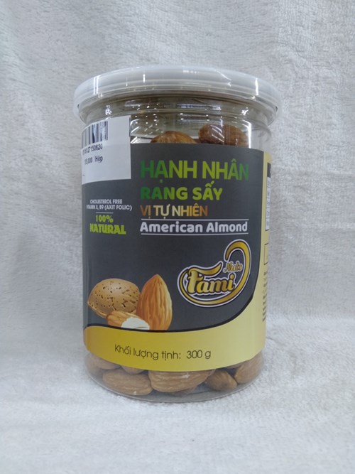 Hạnh nhân rang sấy vị tự nhiên