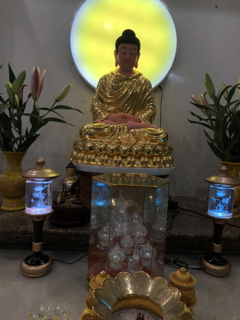 hào quang nhôm 40cm cao cấp