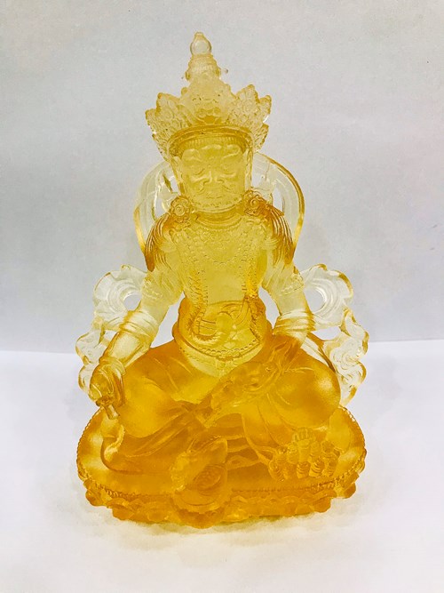 Hoàn Thần Tài Lưu Ly 13cm