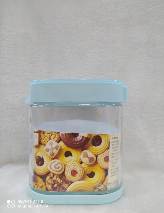 Hủ Thủy Tinh Vuông 1300ml