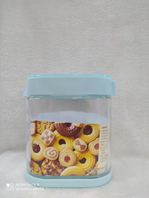 Hủ Thủy Tinh Vuông 1300ml
