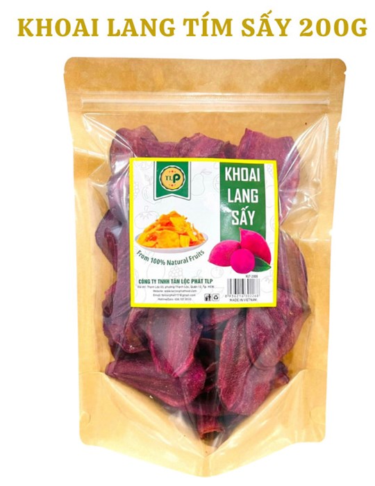 Khoai lang tím sấy 200g