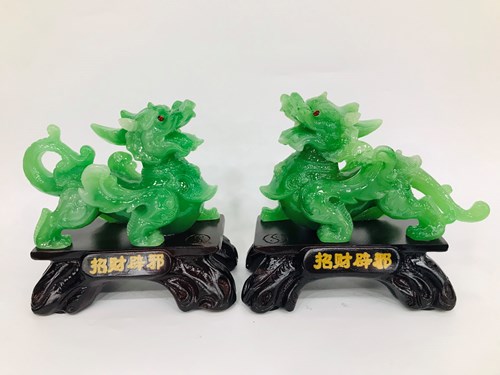 Kỳ Hưu Đế Trung xanh cẩm thạch