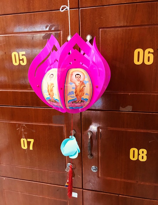 Lồng Đèn LD25 hồng phật