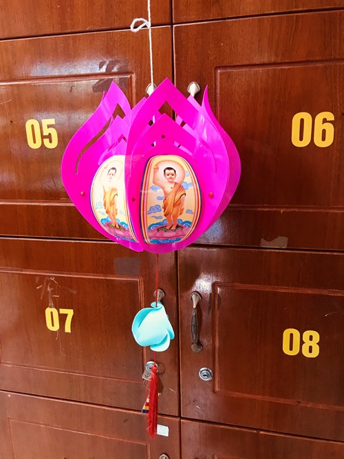 Lồng Đèn LD25 hồng phật