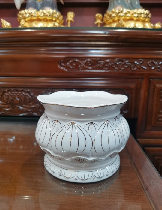 Lư hương sen 1918 size4"