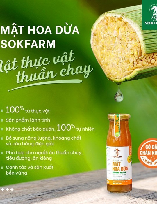 Mật hoa dừa cô đặc