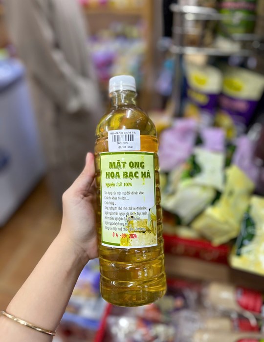 Mật ong hoa bạc hà 1 lít 