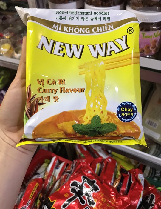Mì new way vị cà ri