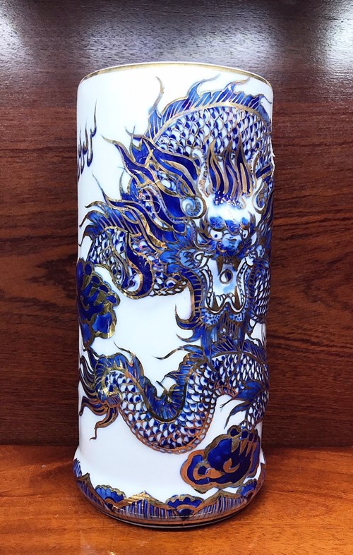 Ống Hương Vàng Nổi Lam S1