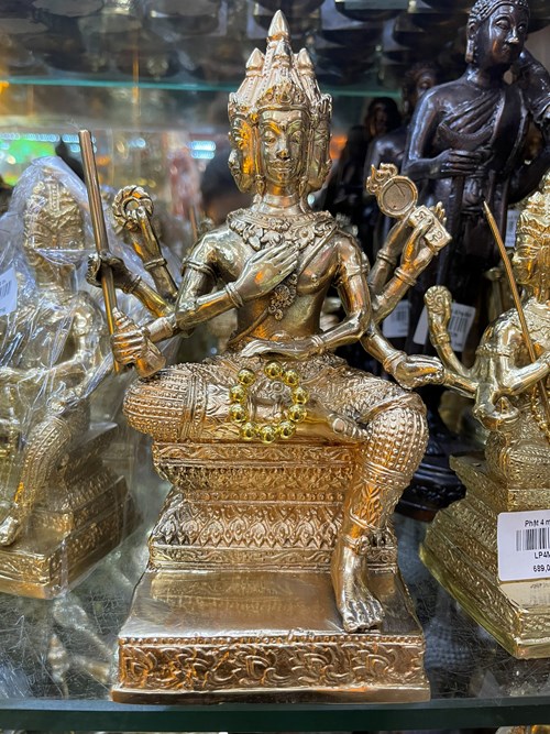 phật 4 mặt đồng trung 4in