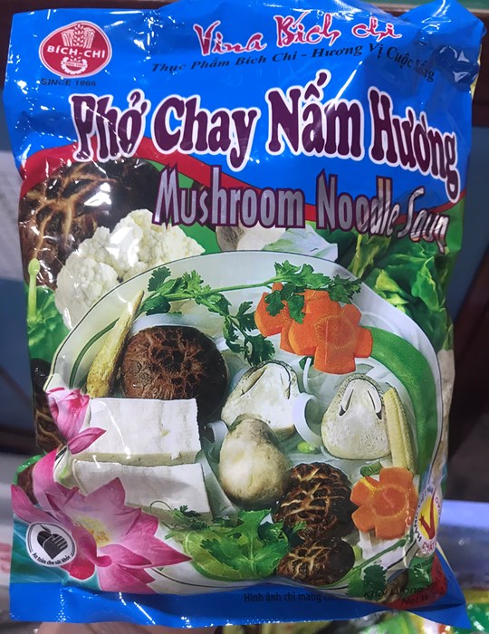 phở chay nấm hương