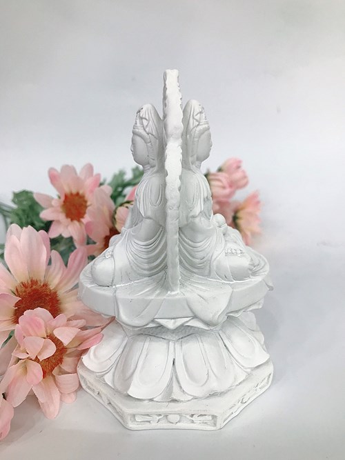 Quan âm 2 mặt trắng TR09