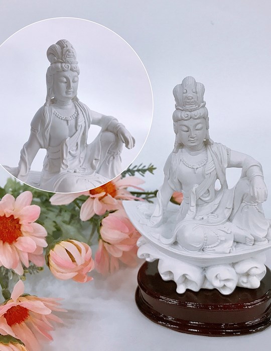 Quan âm QA68 trắng