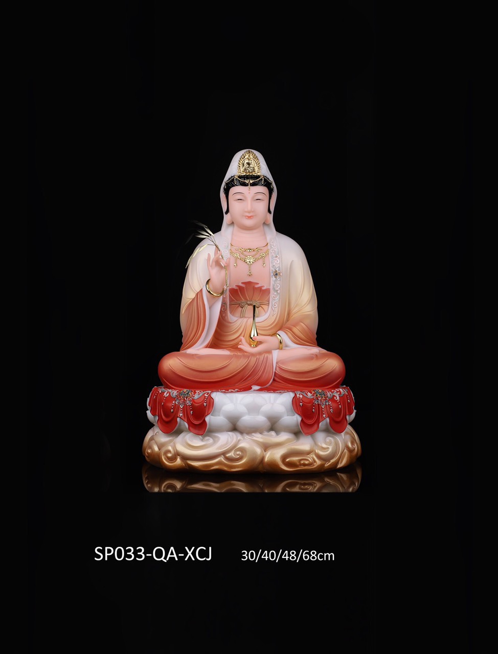 Quan Âm đá SP033 48cm XCJ