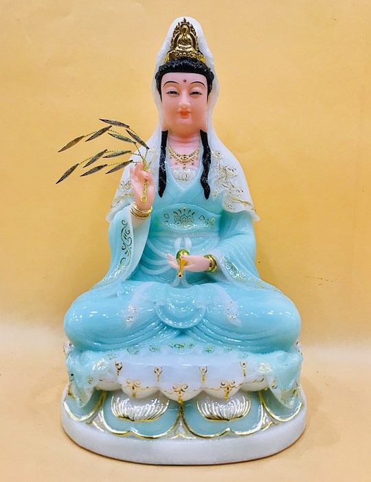 Quan Âm Đá Xanh 01 16in