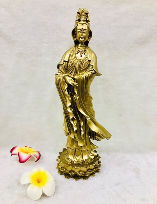 Quan Âm Đứng 37cm QA36