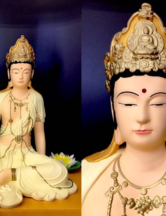 Quan Âm Tự Tại 36cm
