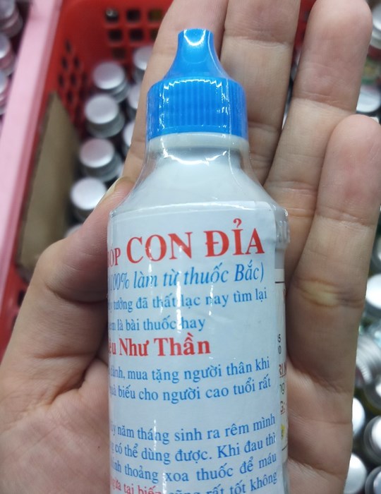 RƯỢU XOA BÓP CON ĐỈA