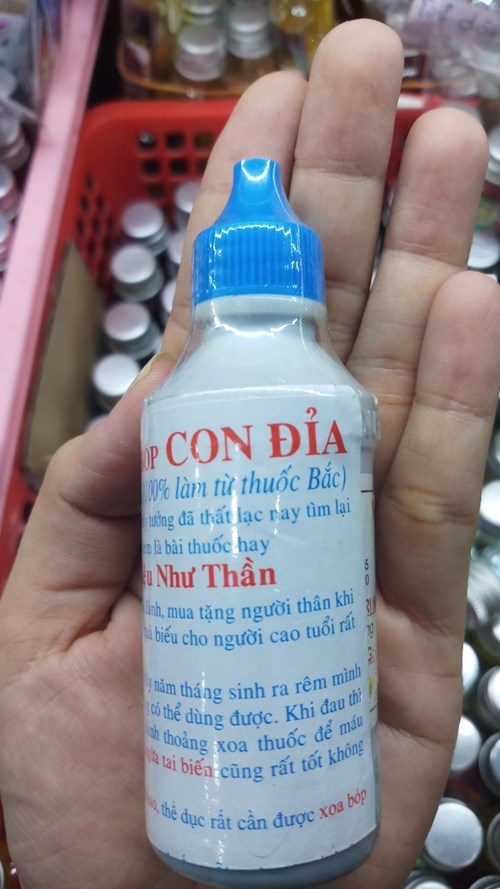 RƯỢU XOA BÓP CON ĐỈA