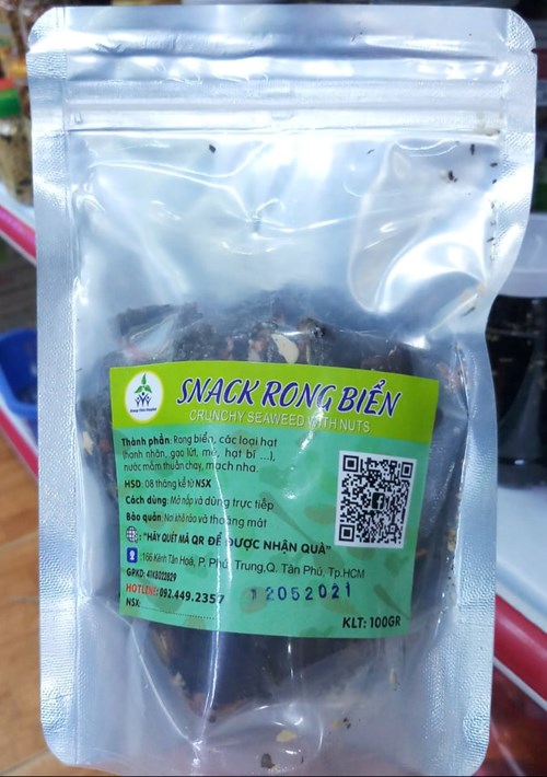 SNACK RONG BIỂN 100G (HOÀNG CHÂU)