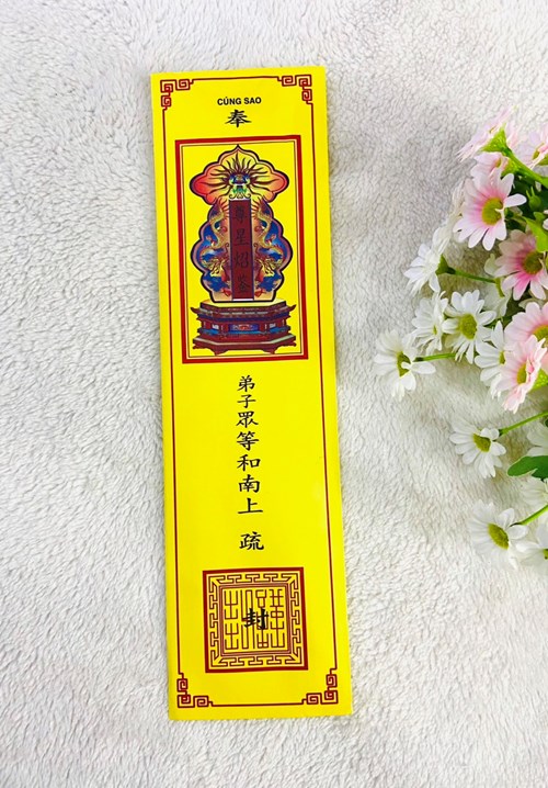 Sớ cúng sao