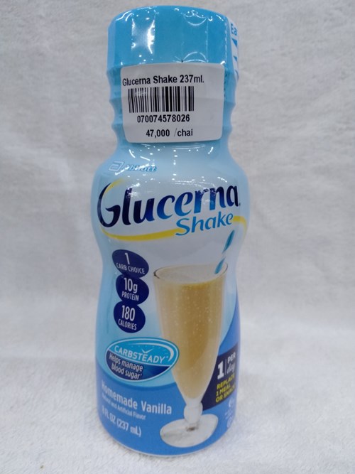 Sữa cho người tiểu đường Glucerna Shake