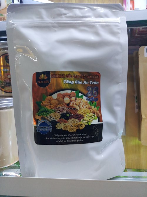 Bột sữa ngũ cốc tăng cân Tâm Đức 500g