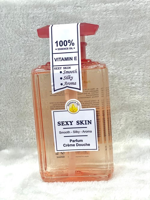 Sữa tắm sexy skin 600ml hồng