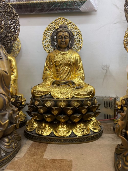 TAM BẢO DÁT VÀNG 40CM TAY THIỀN