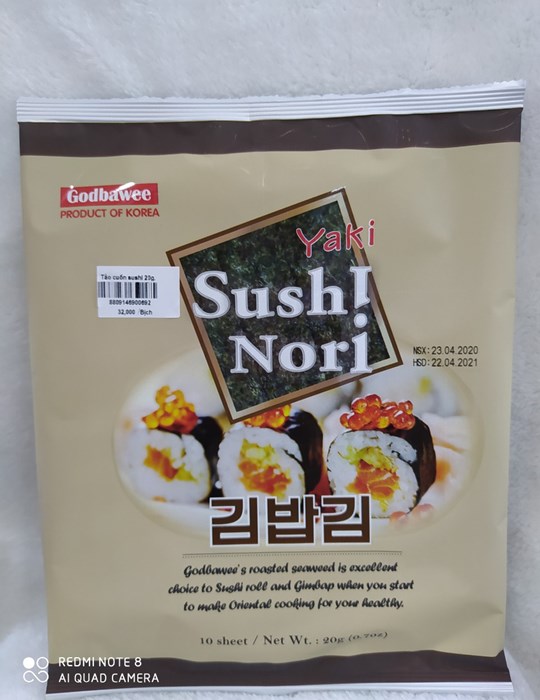 Tảo Cuốn Sushi 