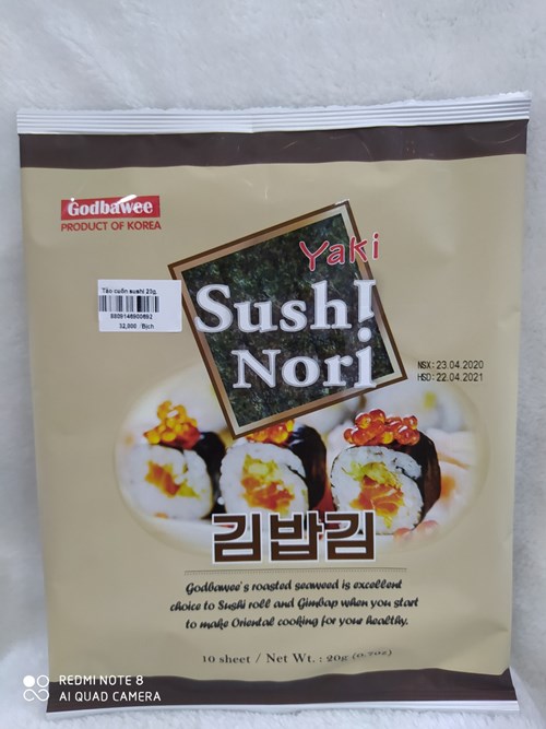 Tảo Cuốn Sushi 