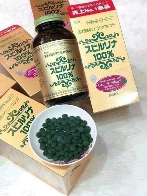 Tảo xoắn Nhật 2200 viên