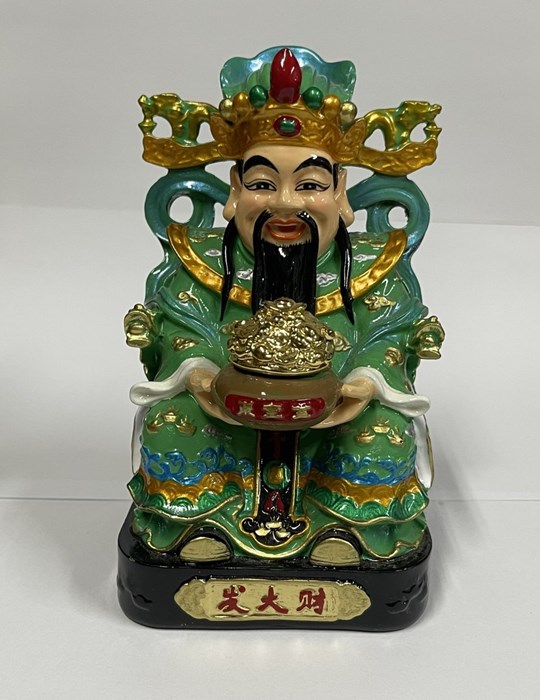 Thần tiền vẽ xanh 6in