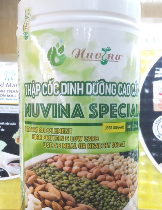 THẬP CỐC DINH DƯỠNG CAO CẤP KHÔNG ĐƯỜNG 500G