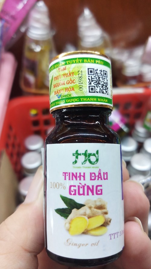 TINH DẦU GỪNG 10ML