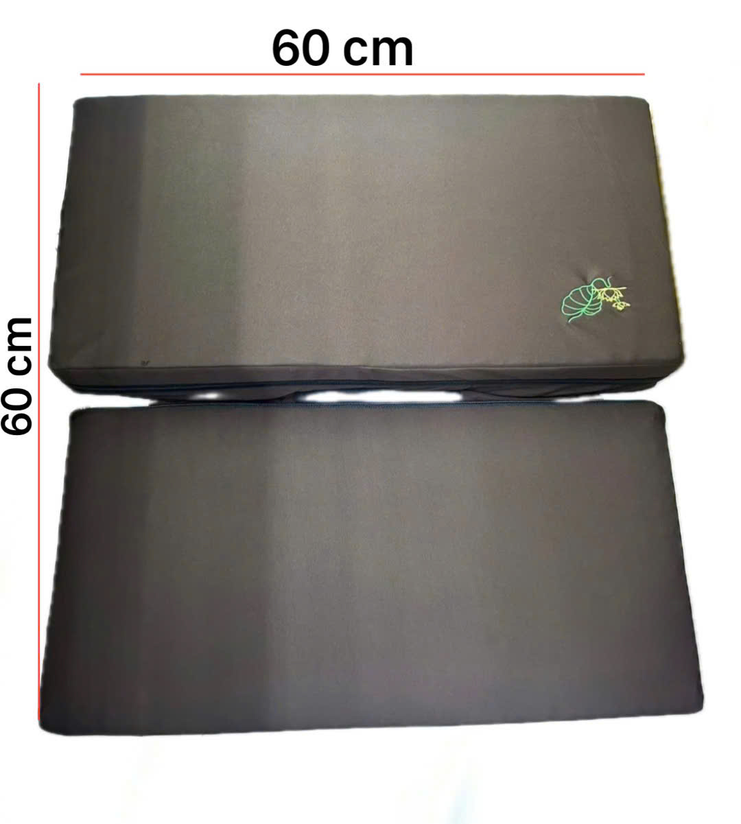 Tọa cụ gấp nâu dày 10 cm