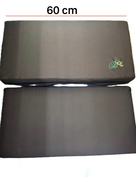 Tọa cụ gấp nâu dày 10 cm