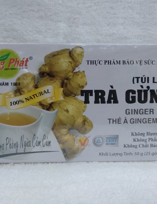 Trà Gừng túi lọc