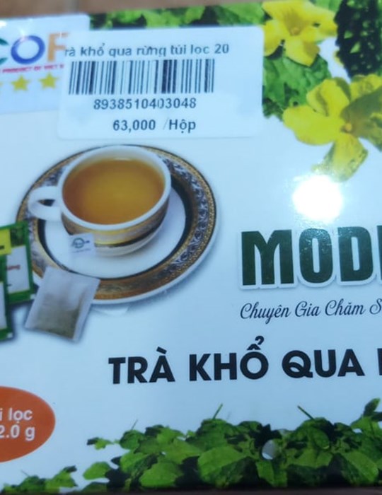 TRÀ KHỔ QUA RỪNG TÚI LỌC 20 GÓI