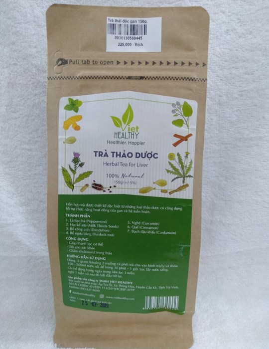 Trà thải độc gan