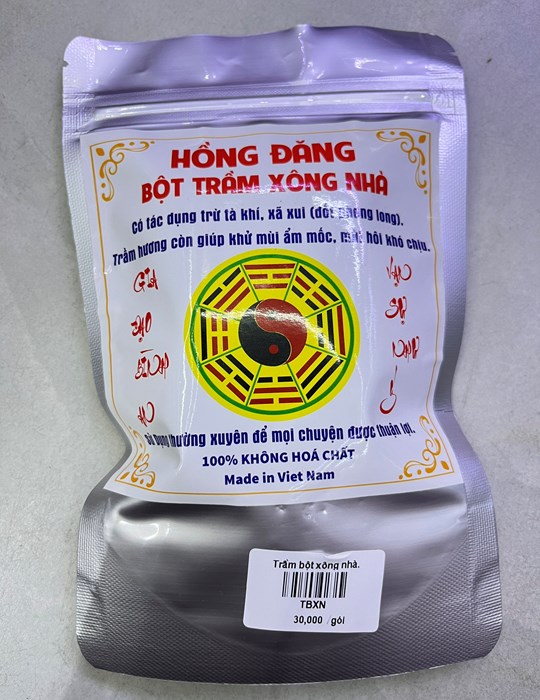 Trầm bột xông nhà hồng đăng