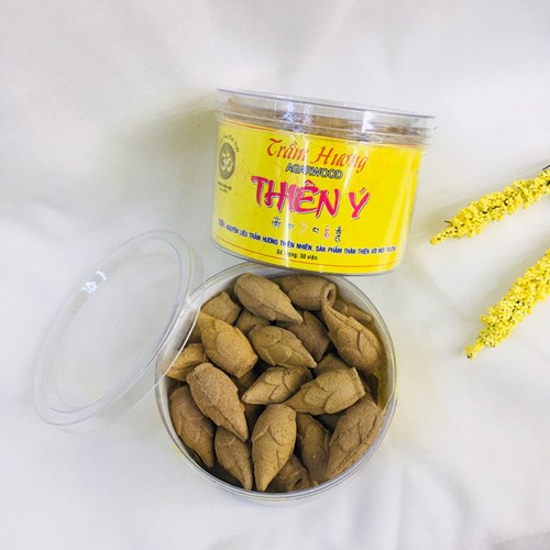 Trầm Khói Thiên Ý Nụ Sen Vàng