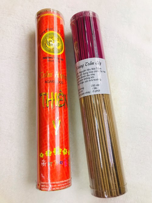 Trầm Thiên Ý Ống Đỏ 3 Tấc