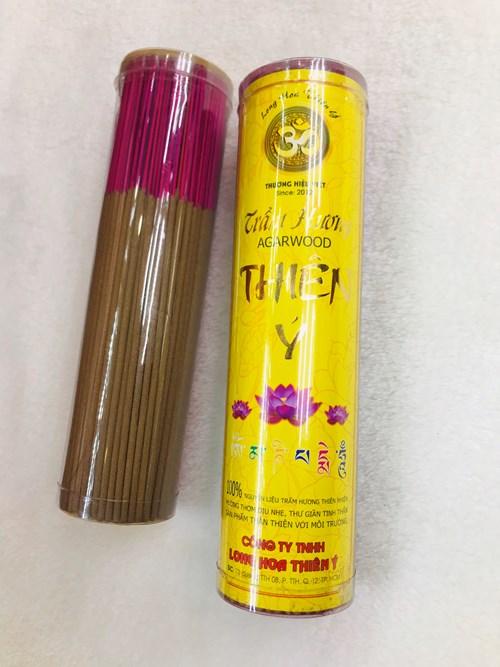 Trầm Thiên Ý Ống Vàng 2 Tấc