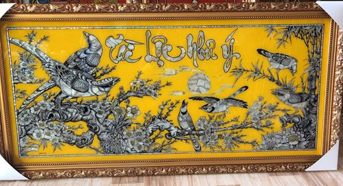 Tranh Cảnh Xà Cừ 54*110