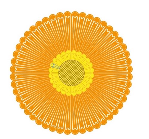 Tranh Trúc Chỉ TRN1 D50