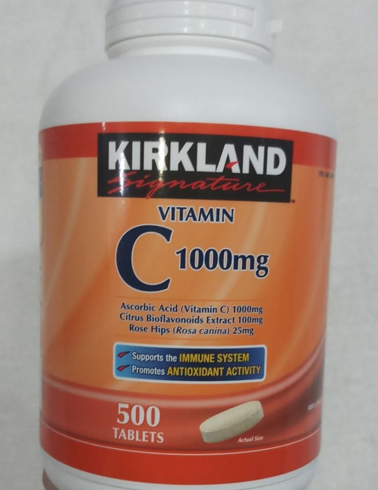 Vitamin C 1000 mg úc 500 viên
