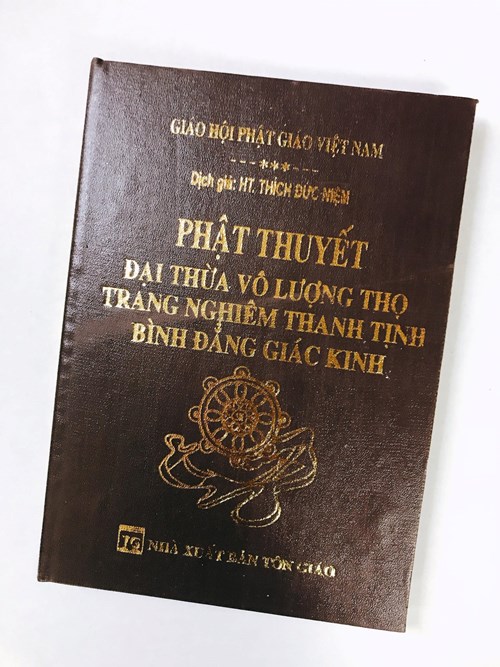 Vô Lượng Thọ - bìa da HT -Thích Đức Niệm